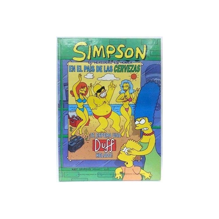 SIMPSON. El Heredero Es Homer. En el pais de las cervezas.
